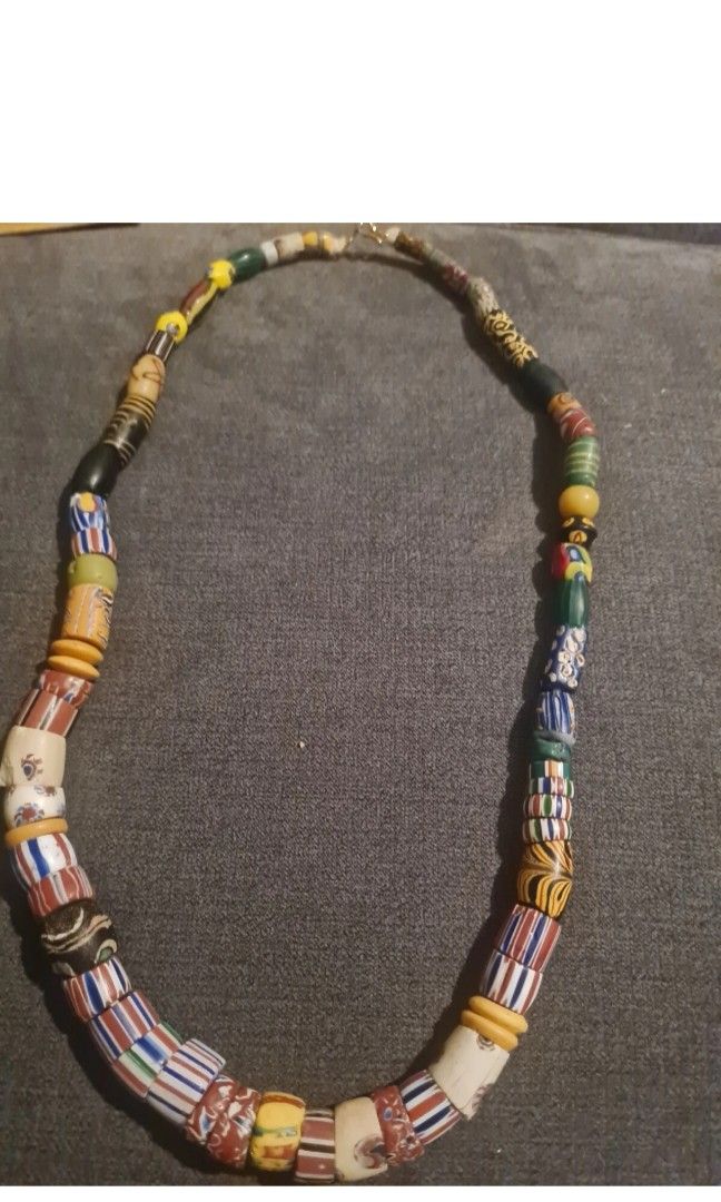 Vintage trade beads long necklace (Category: Necklaces) located in Tuguegarao City. Submitted by zenphoenix-7ad615 (Listing ID 1460142302, Image 2). Description: Please. See. Pictures Trade beads necklace For your Diy.