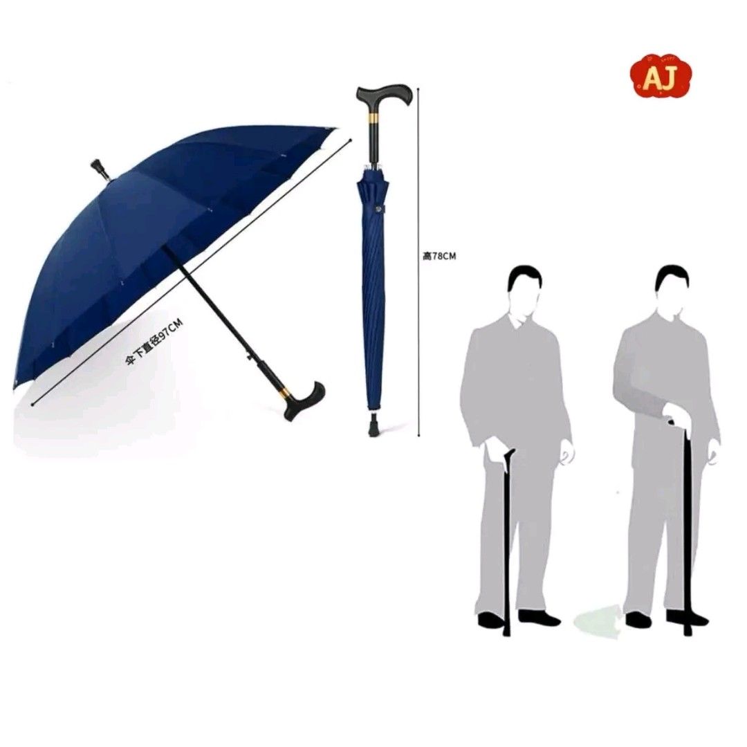 walking stick umbrella windproof (Category: Umbrellas) located in Manila. Submitted by marvieobordo (Listing ID 1460134030, Image 2). Description: walking stick umbrella windproof.