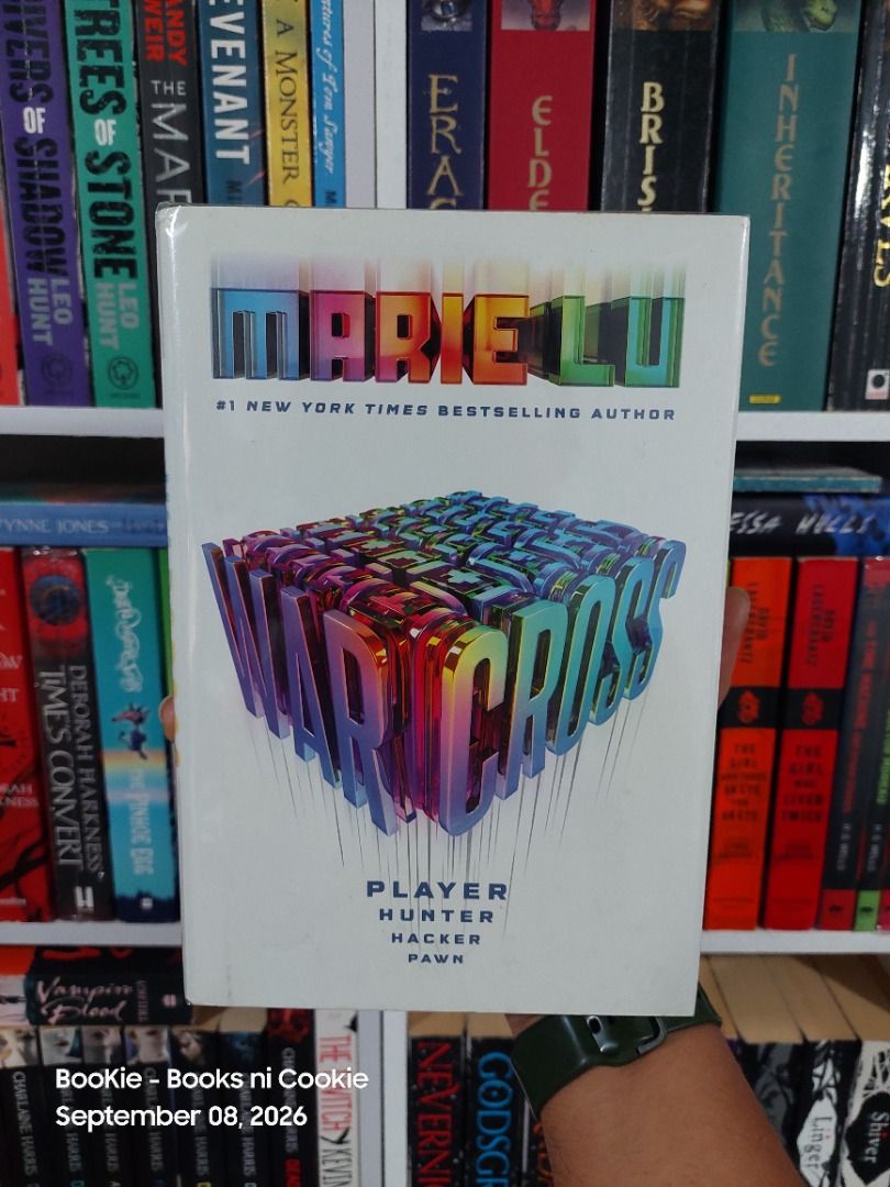 Warcross by Marie Lu (HB Warehouse) Authentic - ₱150 (Category: Storybooks) located in Bulacan. Submitted by cookiebelscookie (Listing ID 1460294673, Image 1). Description: Warcross by Marie Lu (HB Warehouse) - ₱150 🗣️📣 AUTHENTIC!! FIRST TO PAY BASIS This was purchased from a warehouse sale. Has signs of prolonged shelf storage. Please manage your expectations. 📍 Shipping from 𝗦𝗝𝗗𝗠 𝗖𝗶𝘁𝘆 via: 🚚 J&T - every weekends only, no COD 🛵 Lala