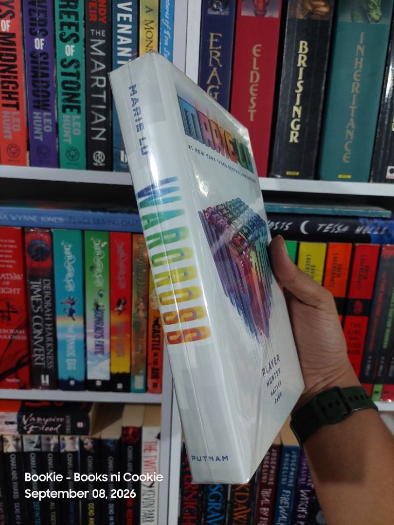 Warcross by Marie Lu (HB Warehouse) Authentic - ₱150 (Category: Storybooks) located in Bulacan. Submitted by cookiebelscookie (Listing ID 1460294673, Image 2). Description: Warcross by Marie Lu (HB Warehouse) - ₱150 🗣️📣 AUTHENTIC!! FIRST TO PAY BASIS This was purchased from a warehouse sale. Has signs of prolonged shelf storage. Please manage your expectations. 📍 Shipping from 𝗦𝗝𝗗𝗠 𝗖𝗶𝘁𝘆 via: 🚚 J&T - every weekends only, no COD 🛵 Lala