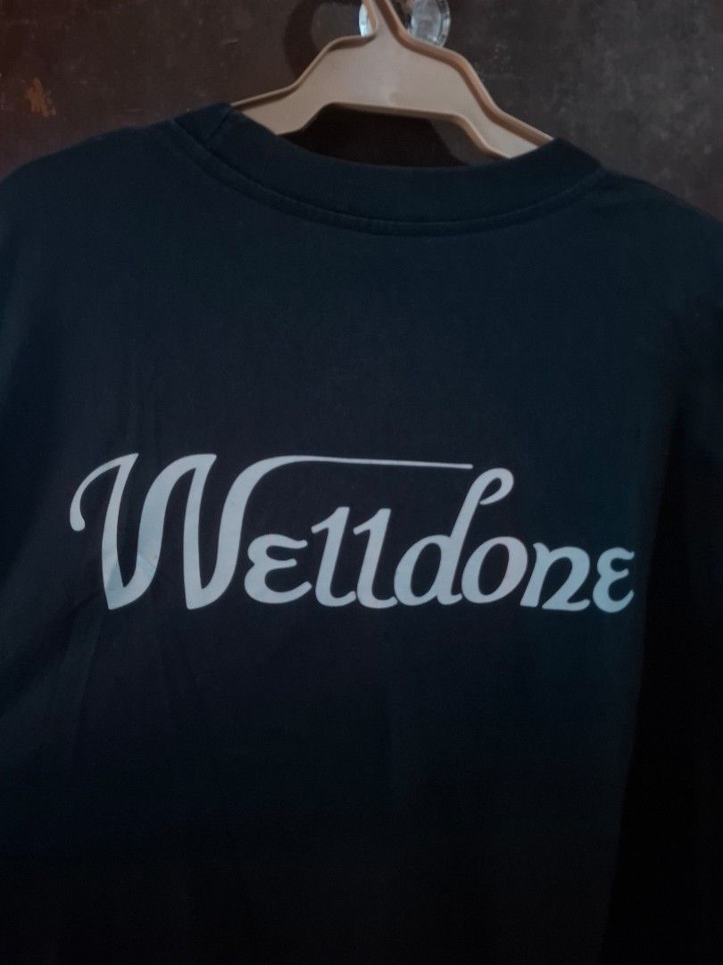 Welldone Tee (Category: Tshirts & Polo Shirts ) located in Laoag. Submitted by _kenlucky (Listing ID 1460107219, Image 2). Description: Issue last pic 9/5 Color rate Crewneck Dimes 28x24 Money dimes.