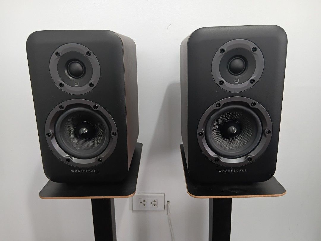 Wharfedale D320 speakers (Category: Soundbars, Speakers & Amplifiers) located in Pasig City. Submitted by toto5537 (Listing ID 1460153116, Image 1). Description: Wharfedale d320 passive speakers In very good condition Speakers only stand not included Thanks .