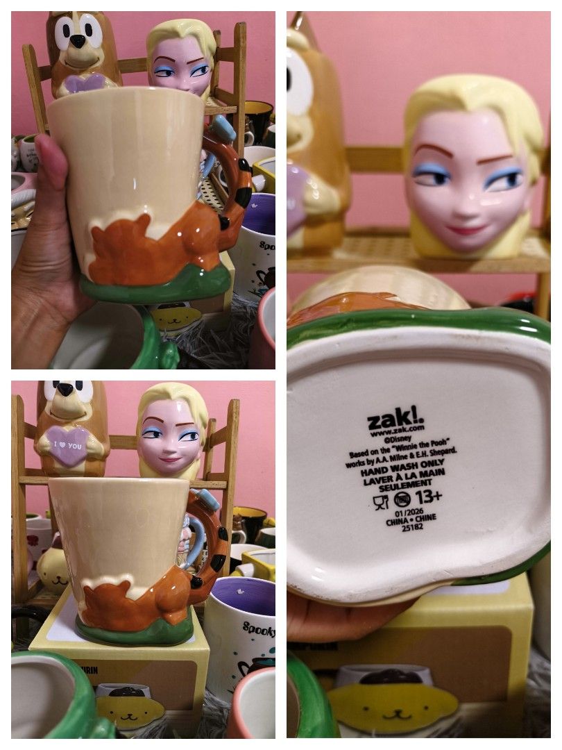 Winnie the pooh tiger (Category: Western Merchandise) located in Manila. Submitted by rhea7712 (Listing ID 1460257675, Image 2). Description: 3D collectible mug. ceramic material.