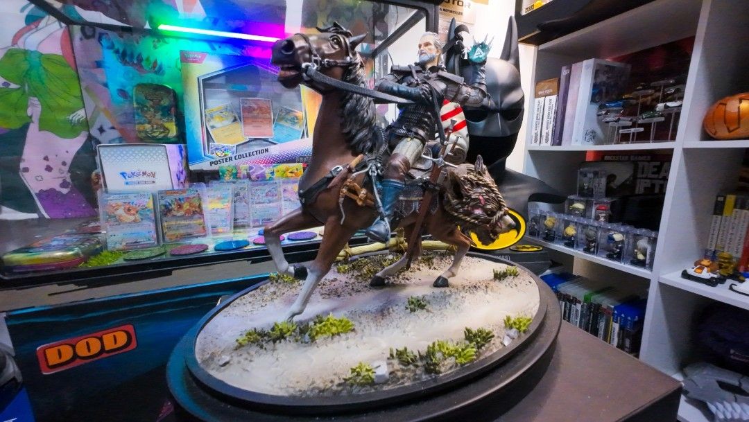 Witcher 3 Geralt w/ Roach Dark Horse Statue (Category: Figurines & Statues) located in Manila. Submitted by hextechz (Listing ID 1460276029, Image 1). Description: 🗡️ **FOR SALE — THE WITCHER 3: WILD HUNT** 🐺 **Geralt of Rivia with Roach — Dark Horse Licensed Statue** 🔢 **Limited Edition: 270 / 1000** 💰 **Selling Price: ₱20,000** Selling my **The Witcher 3: Wild Hunt Geralt & Roach statue** from **Dark Horse**. A beautiful limited-edition pie