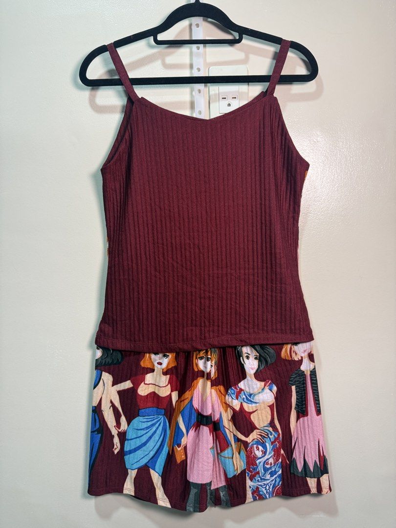Womens sleeveless terno set (Category: Sets or Coordinates) located in Quezon City. Submitted by fashionifywardrobe8899 (Listing ID 1460200895, Image 2). Description: .