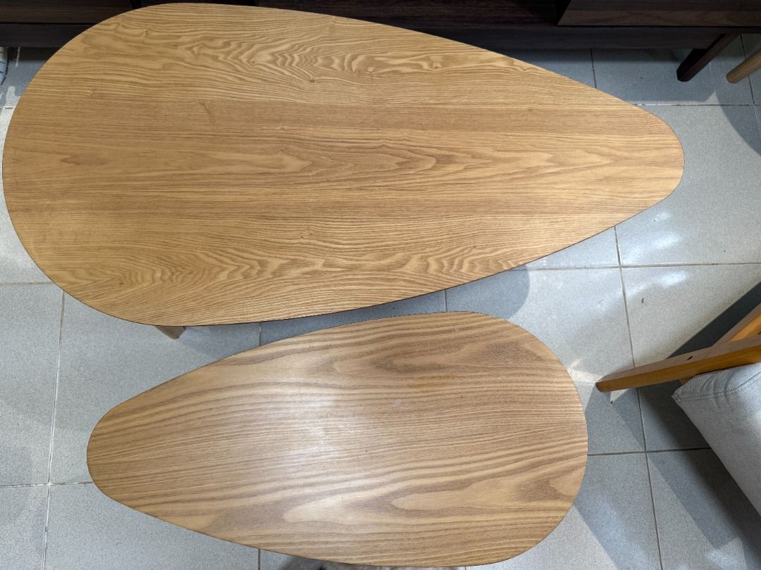 Wooden Nesting Coffee Table (Category: Tables & Sets) located in Manila. Submitted by maub_88 (Listing ID 1460201771, Image 2). Description: Ferida Nesting Coffee Table from Mandauefoam - Lightly used - RFS: declutterring - swipe left to see the specs Location: Brgy. Dila, Santa Rosa, Laguna (near Balibago Complex) Delivery Options: Pick up or book via Lalamove Mode of Payment: Payment upon pick up.