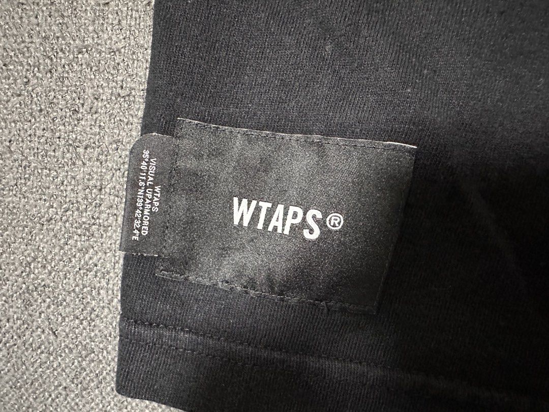 Wtaps Tee （分類：T-shirt、恤衫、有領衫）位於 Hong Kong。 由 d_nn_s_ho 提交（商品編號 1460111560，圖片 4）。簡介： 售 Wtaps tee Black 03 新舊如圖 $250 SF 到付only Thanks for watching 。