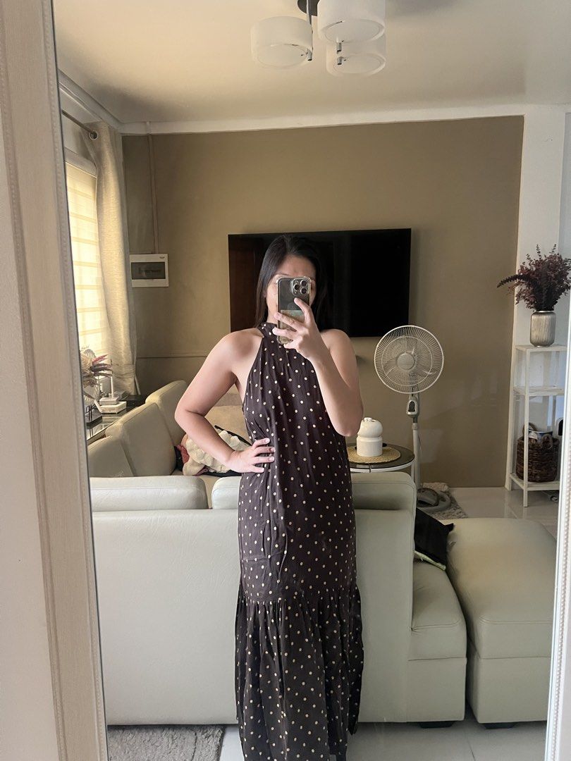 Zara polka medium dress (Category: Dresses) located in Angeles City. Submitted by liamandmommycloset (Listing ID 1460196053, Image 1). Description: once used.