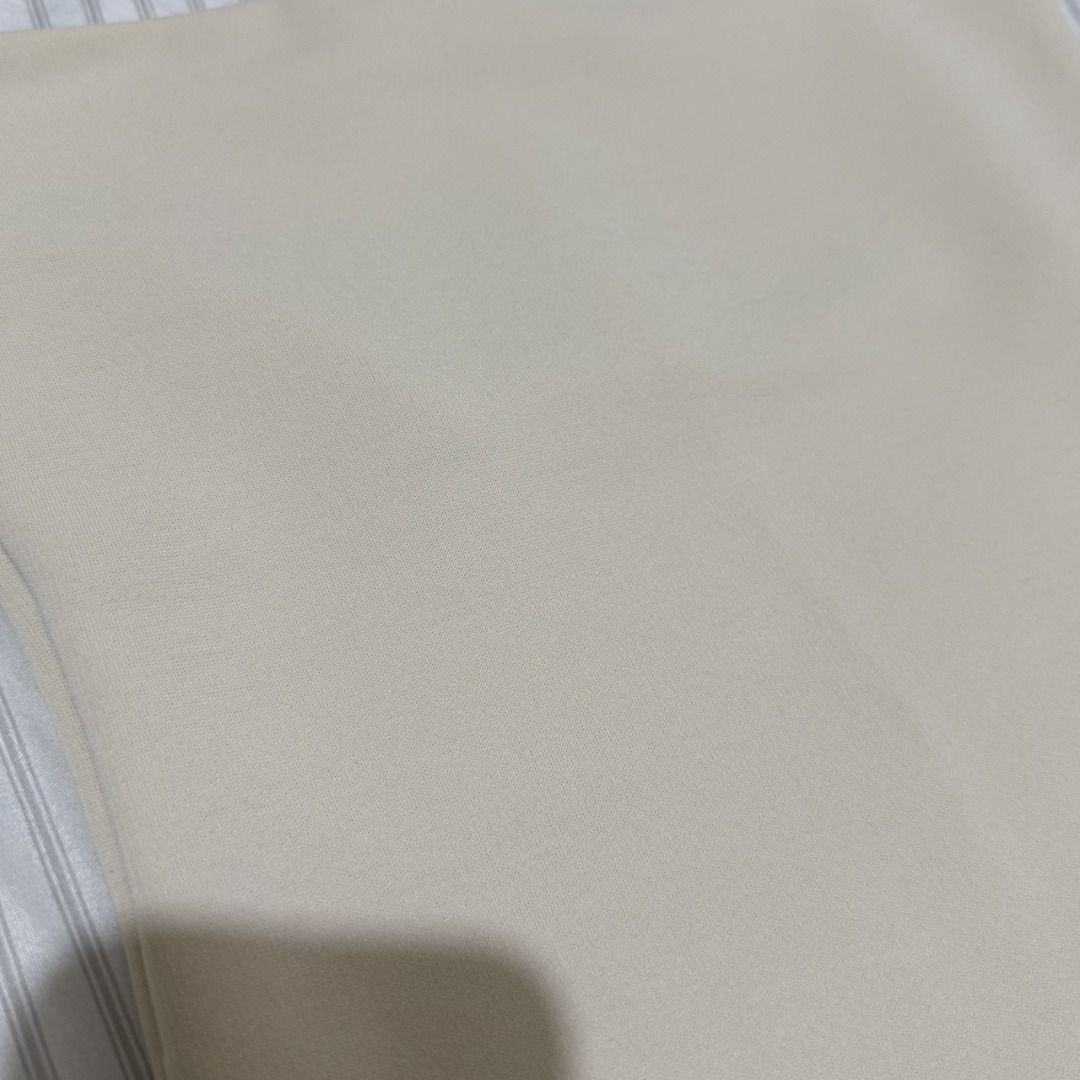 Zara Stretch Bandeau Bodysuit (Category: Others Tops) located in Dasmarinas. Submitted by kiyanah (Listing ID 1460161495, Image 3). Description: - strapless/tube. bandeau bosyuit in oyster white/cream - worn twice only - stretchable material (super good quality!) RFS: no plans of wearing it anymore; decluttering Measurement: Total length (top to bottom of the snapped crotch) - 21 inches Chest width - 13 inches Waist width: 12 inches.