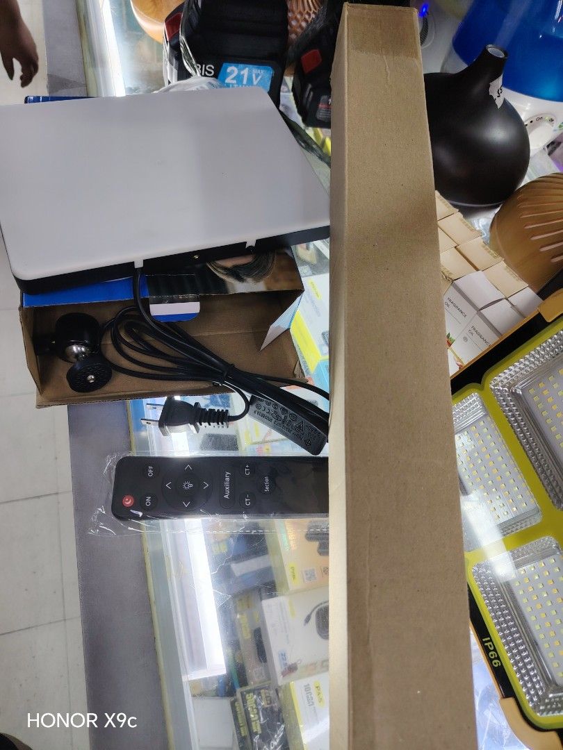 11inch LED Light Panel with Remote and Stand Mount (Category: Lighting) located in Manila. Submitted by marvieobordo (Listing ID 1460444534, Image 1). Description: - Bright and even illumination from rectangular LED panel - Includes remote control for easy adjustments - Comes with a mount for a stand - Ideal for photography and video lighting - Tested and confirmed working - Selling as a complete set.