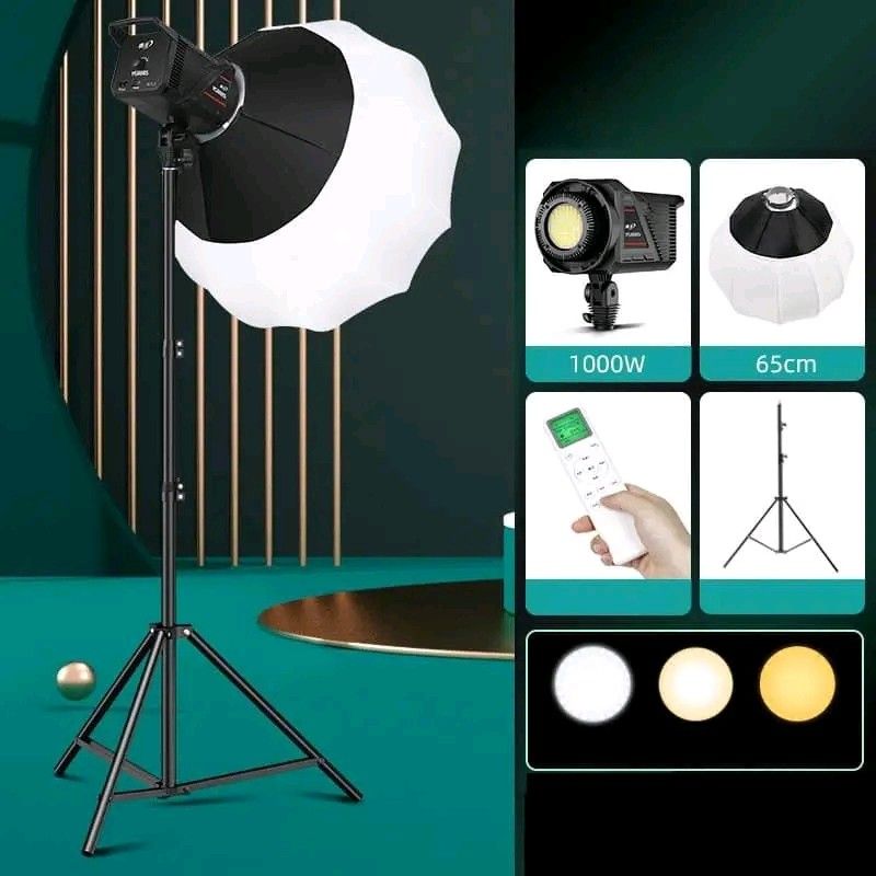400W Photography Softbox Light with Remote and Stand (Category: Lighting & Studio Equipment) located in Manila. Submitted by marvieobordo (Listing ID 1460447530, Image 1). Description: - 400W Photography Softbox Light - 65cm Diameter - Includes Remote Control - Includes Stand - Easy to Install and Use - Ideal for Studio Lighting - Great for Product Photography - Provides Soft, Diffused Light.