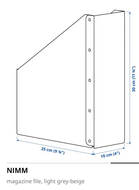 4pcs IKEA NIMM organizer (Category: Storage Boxes & Baskets) located in Mandaluyong City. Submitted by lovedbyjaaaam (Listing ID 1460320897, Image 2). Description: .
