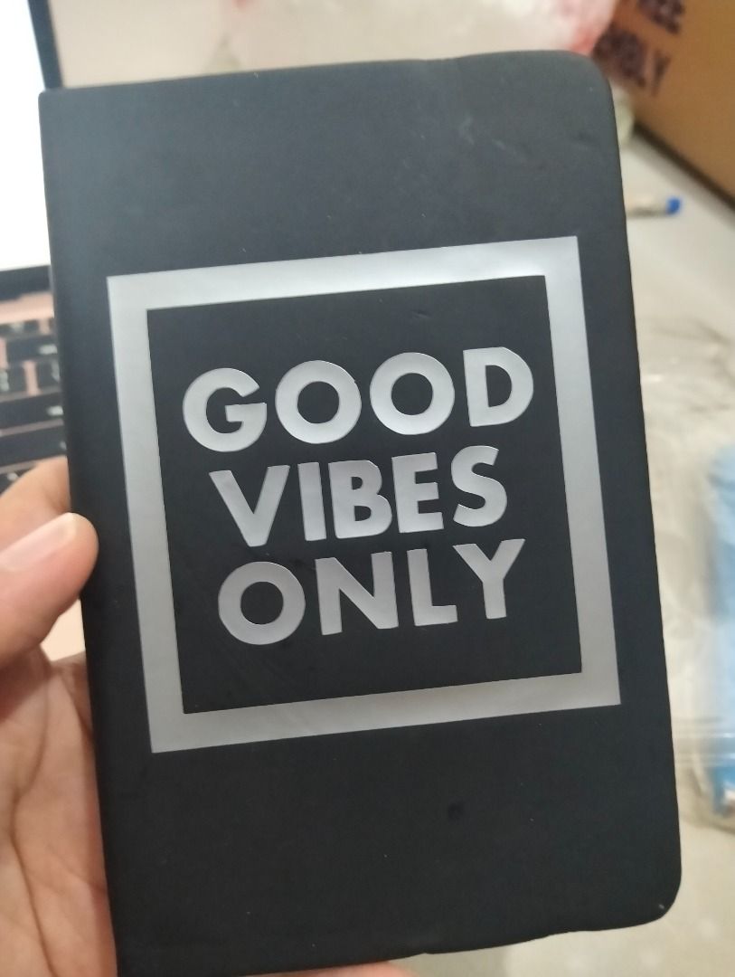 5.5" lined pocket notebook journal black GVO (Category: Stationery & School Supplies) located in Marikina City. Submitted by theflos (Listing ID 1460419090, Image 2). Description: .