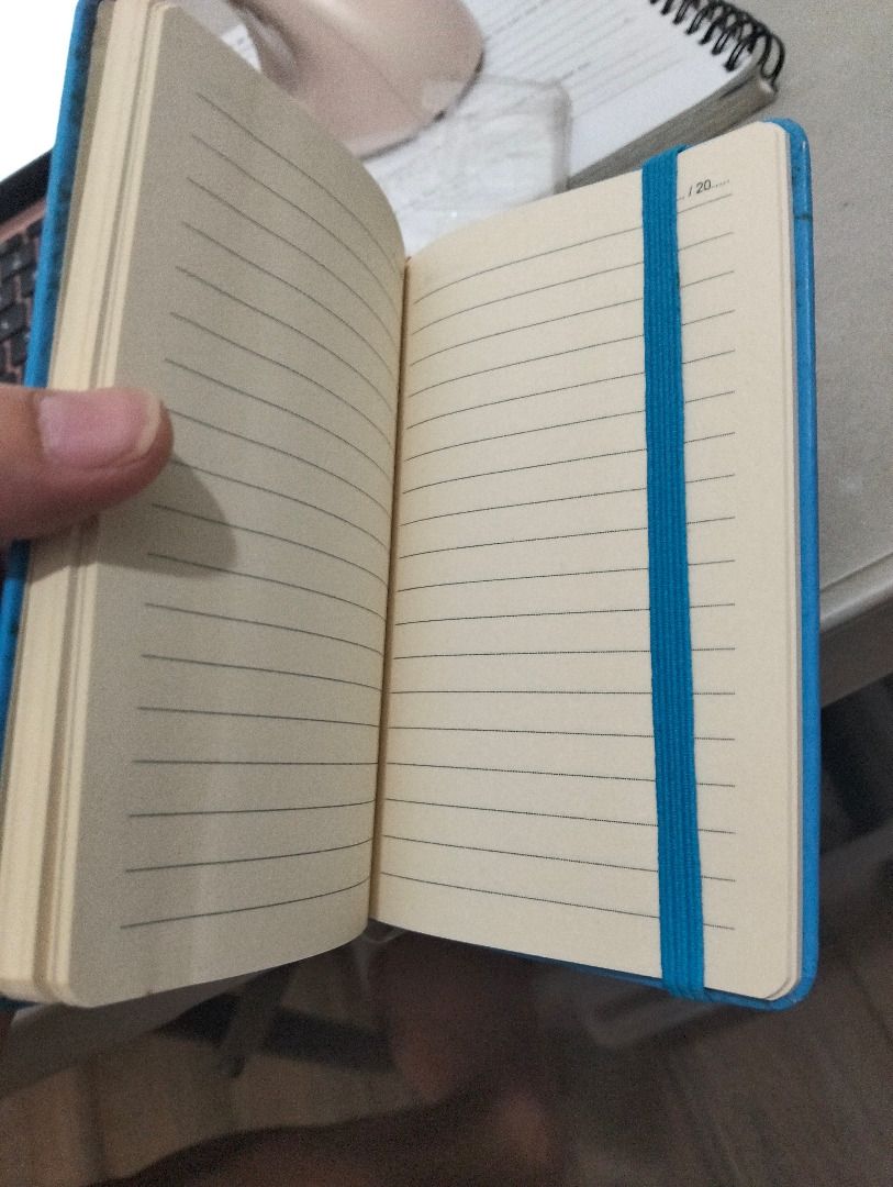 5.5" lined pocket notebook journal blue THC (Category: Stationery & School Supplies) located in Marikina City. Submitted by oldschooljunkies (Listing ID 1460419349, Image 3). Description: .