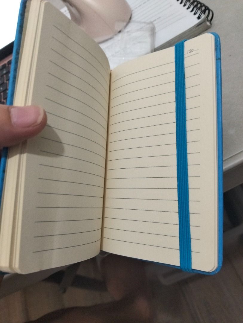 5.5" lined pocket notebook journal blue THC (Category: Stationery & School Supplies) located in Marikina City. Submitted by theflos (Listing ID 1460419413, Image 3). Description: .
