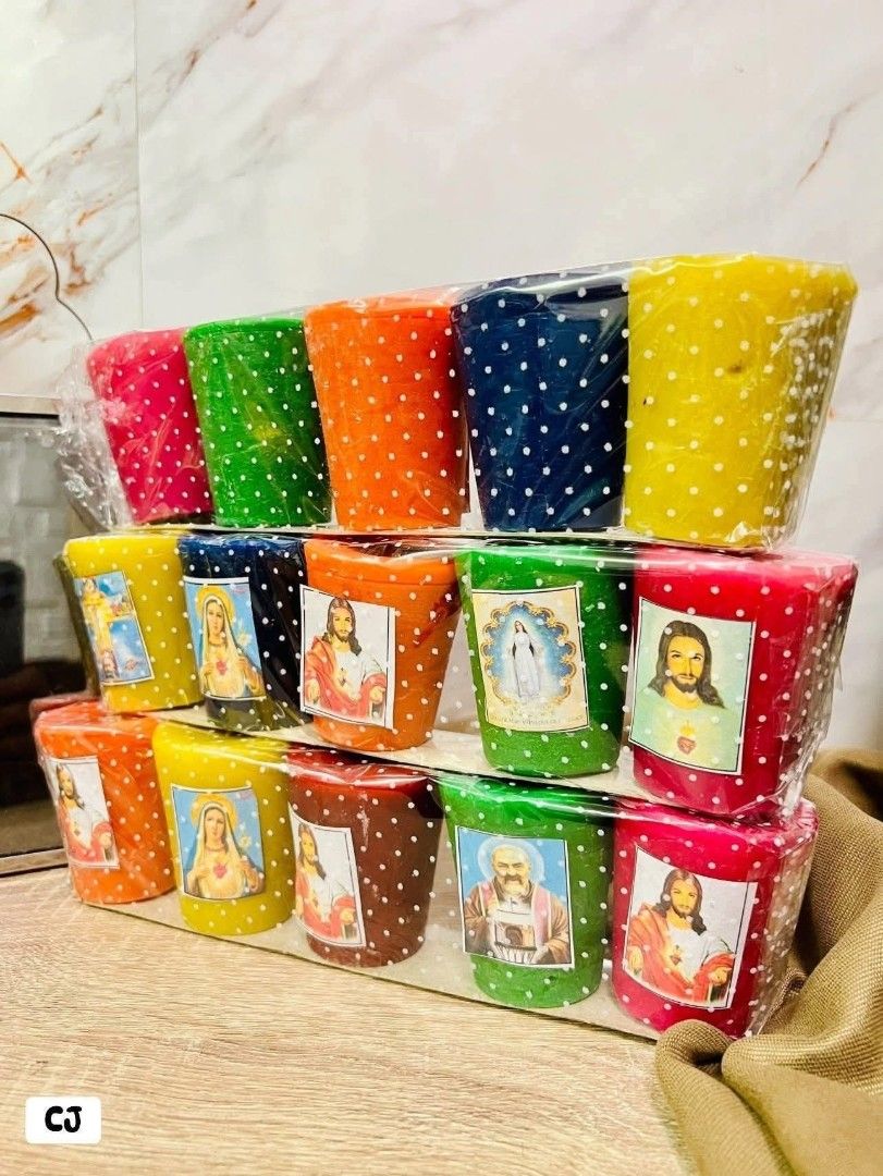 5in1 Colored Vigil Candle (Category: Vases & Decorative Bowls) located in Manila. Submitted by kent_kurtonlineshop (Listing ID 1460306385, Image 3). Description: Discount For Wholesale.