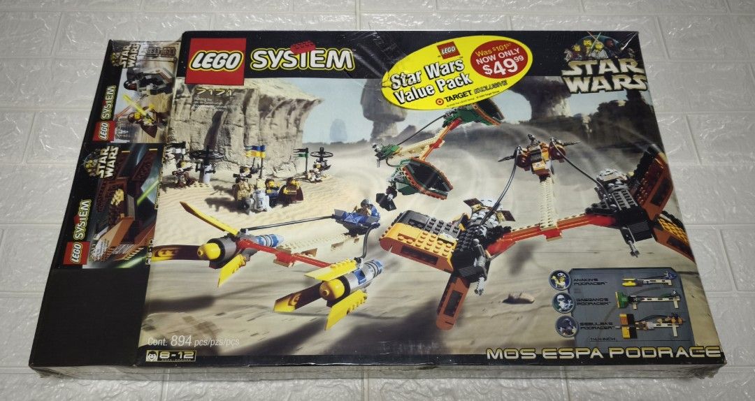 全新未開盒 Lego Star Wars Bundle Pack, Value Pack (Copack of Sets 7101, 7111, and 7171) Star Wars 星戰系列 (2000出產) （分類：樂高及拼砌組合）位於 Hong Kong。 由 adachochow 提交（商品編號 1460318220，圖片 1）。簡介： 全新未開盒 Lego Star Wars Bundle Pack, Value Pack (Copack of Sets 7101, 7111, and 7171) Star Wars 星戰系列 (2000出產)。
