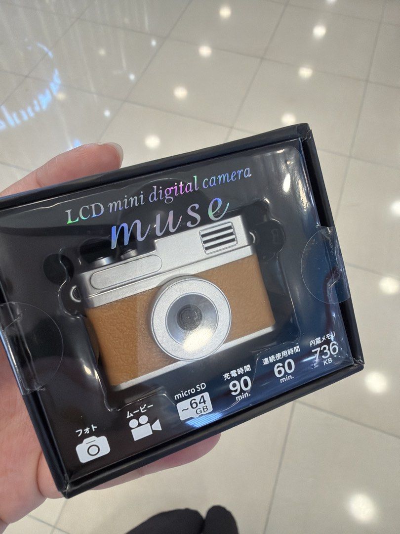 全新 Muse LCD 迷你數碼相機 （分類：相機）位於 Hong Kong。 由 adaaaaa.c 提交（商品編號 1460456416，圖片 1）。簡介： 全新 迷你相機。