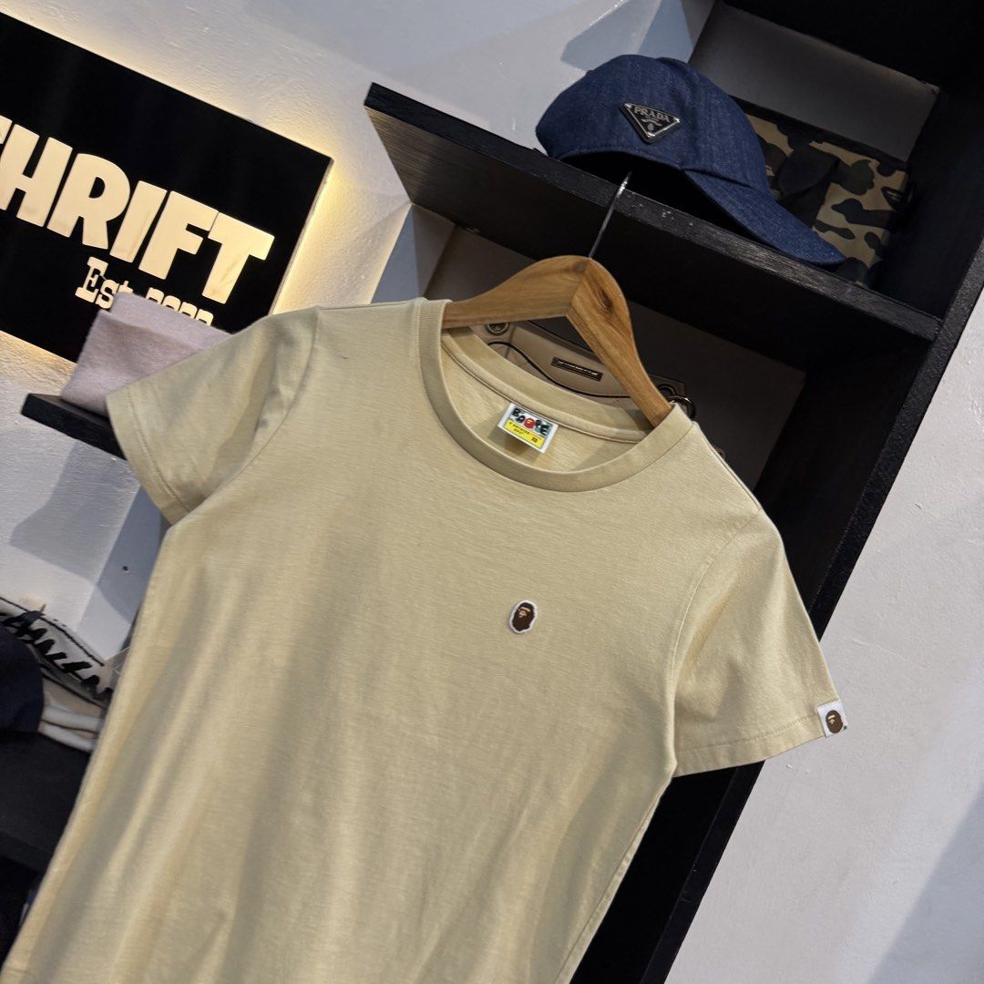 A Bathing Ape Ladies BAPE Tee (Category: Shirts) located in Manila. Submitted by carbungcoalex (Listing ID 1460366805, Image 2). Description: BAPE WOMEN’S SHIRT 17 by 24 Good Condition Complete tags 1200 CLAIM.