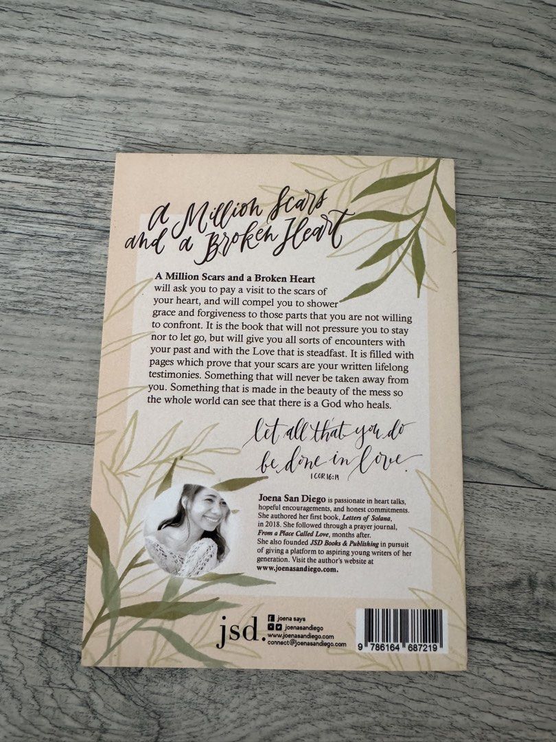 A Million Scars and a Broken Heart (Category: Storybooks) located in Manila. Submitted by celestial08 (Listing ID 1460448660, Image 2). Description: .