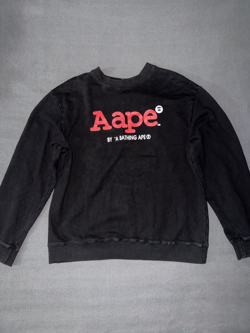 Aape Black Sweatshirt (Category: Coats, Jackets and Outerwear) located in Quezon City. Submitted by spicycalimaki (Listing ID 1460429400, Image 1). Description: - size XL - last price posted MEASUREMENTS Width: 21.5” Length: 25.5” 🏷️ zara h&m mango uniqlo monki cotton on urban revivo bershka pull & bear love bonito editors market shein tiktok charlotte folk richboyz.