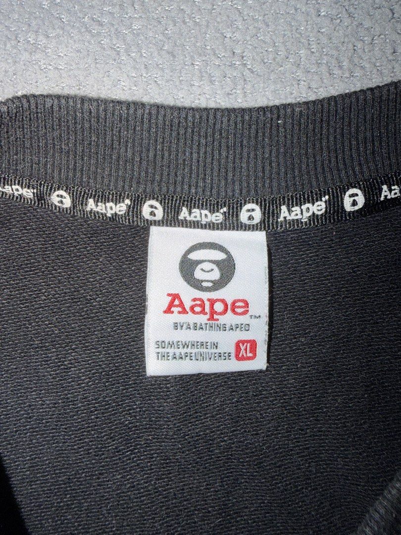 Aape Black Sweatshirt (Category: Coats, Jackets and Outerwear) located in Quezon City. Submitted by spicycalimaki (Listing ID 1460429400, Image 3). Description: - size XL - last price posted MEASUREMENTS Width: 21.5” Length: 25.5” 🏷️ zara h&m mango uniqlo monki cotton on urban revivo bershka pull & bear love bonito editors market shein tiktok charlotte folk richboyz.