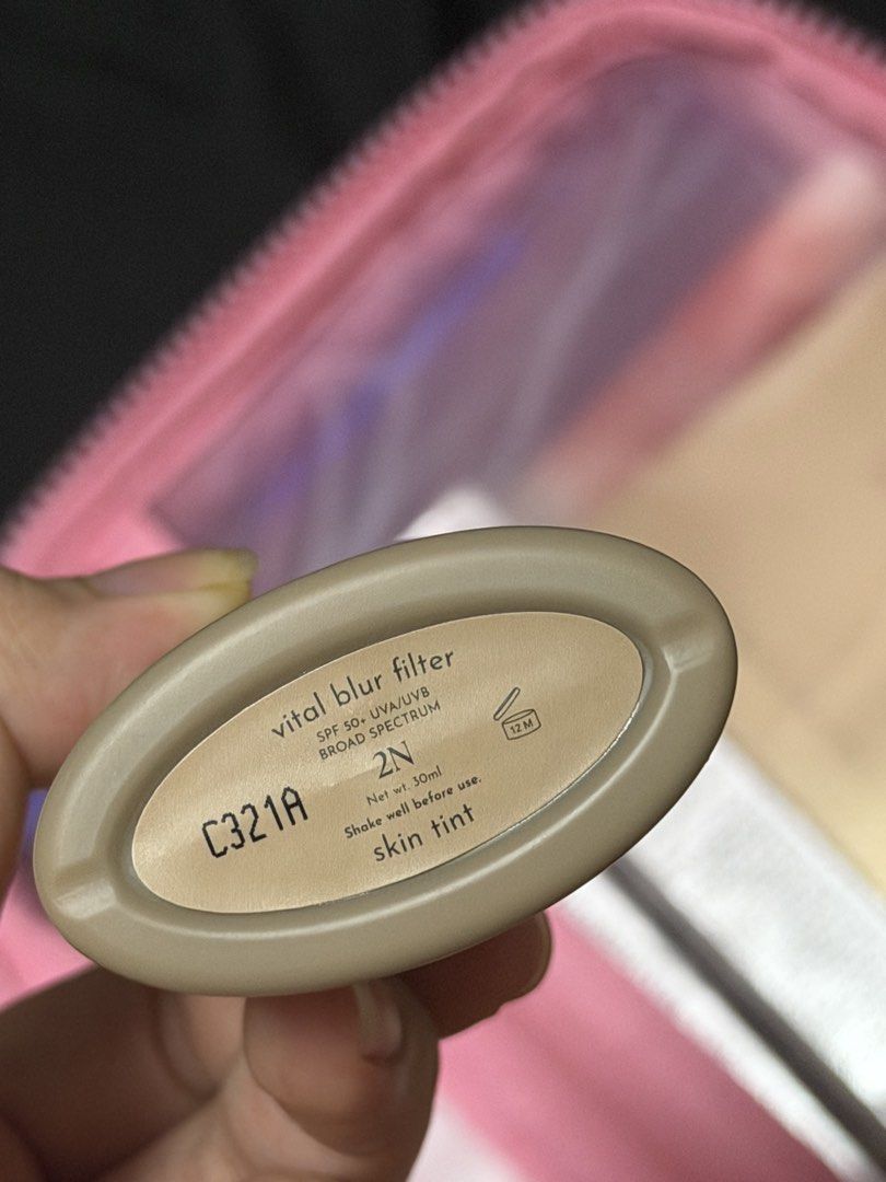 Absidy blur filter skin tint SPF 50+ shade 2N (Category: Makeup) located in Quezon City. Submitted by poorlittlerichgal (Listing ID 1460457325, Image 2). Description: 🤎 has SPF 50+ 🤎 swatched once 🤎 rfs - wrong shade 🥲.