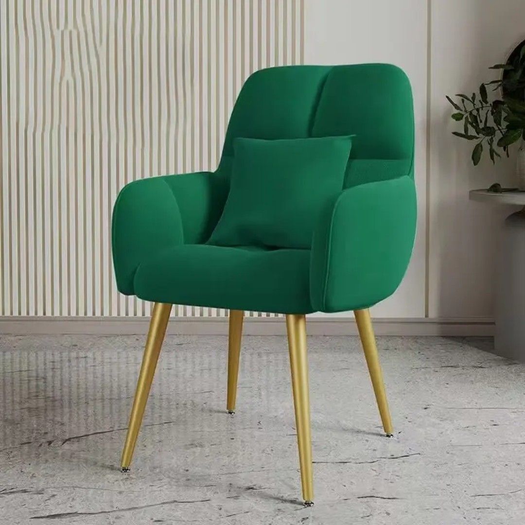 Accenrt Chair (Category: Office Furniture & Fixtures) located in Valenzuela. Submitted by mhegz.25 (Listing ID 1460455548, Image 2). Description: 🪑 ACCENT CHAIR 🪑 Comfortable,Durable fabric living room customer with backrest modern. COLORS: WHITE GREEN PINK GRAY Open for bulk order We ship nationwide ( Shipping fee shouder by buyers ) Cod selected areas!! Direct messege me📨.