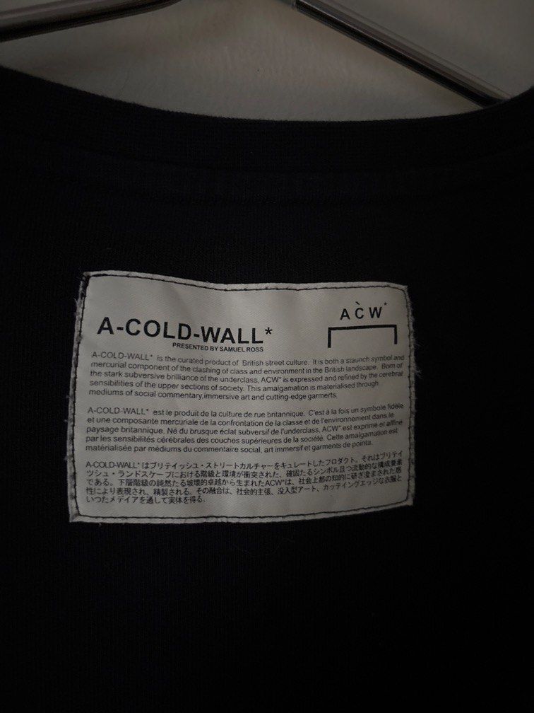 ACW (Category: Tshirts & Polo Shirts ) located in Muntinlupa City. Submitted by owrayttttt (Listing ID 1460390662, Image 3). Description: - ACW strata bracket shirt - Small on tags but fits Large to XL - Dimes is 22x29 - Complete tags - Free shipping via j&t.