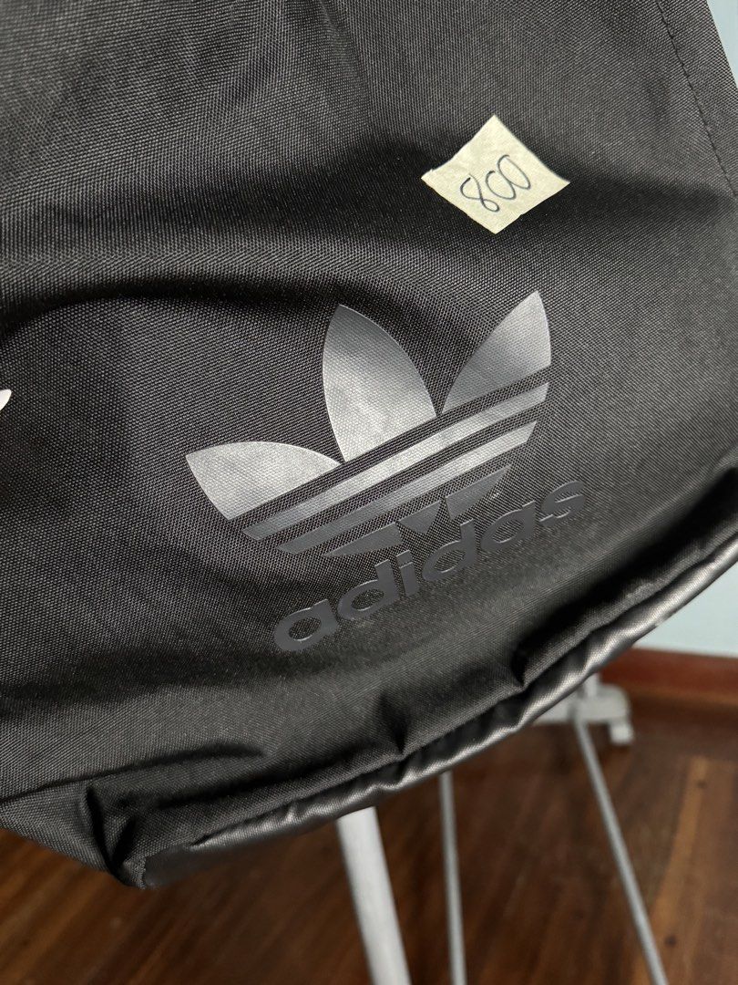 adidas black duffle backpack bag (Category: Backpacks) located in Quezon City. Submitted by yonasthingz (Listing ID 1460388720, Image 2). Description: adidas black duffle backpack bag - P800 - brand new, never been used - rfs: not in use anymore.