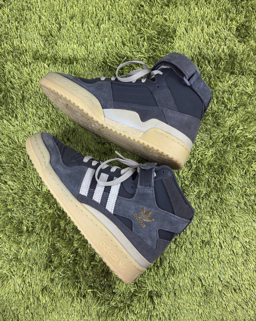 Adidas Forum Mid Sneaker (Category: Sneakers) located in Lucena. Submitted by shopdotmane (Listing ID 1460478115, Image 3). Description: Adidas Forum Mid Sneaker Size 7 on tag Fits 7.5-8 slim (US) Approximately (11 inches) Still in great condition With og box .