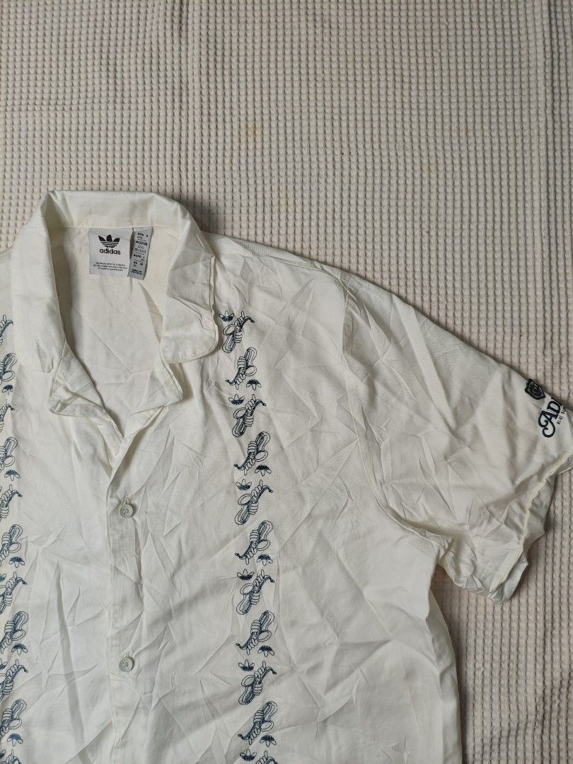 Adidas Leisure Bowling Shirt (Category: Tshirts & Polo Shirts ) located in Dapitan. Submitted by vincesabejon (Listing ID 1460403965, Image 2). Description: Adidas Leisure Bowling Shirt XL On Tag 24" Width 30" Length Excellent to As New Condition Sobrang Ganda po nito! Embroidered Design! No issues Need Wash Php:📥📥📥 Loc: Mindanao Unli Vouch and Vc for safety!.