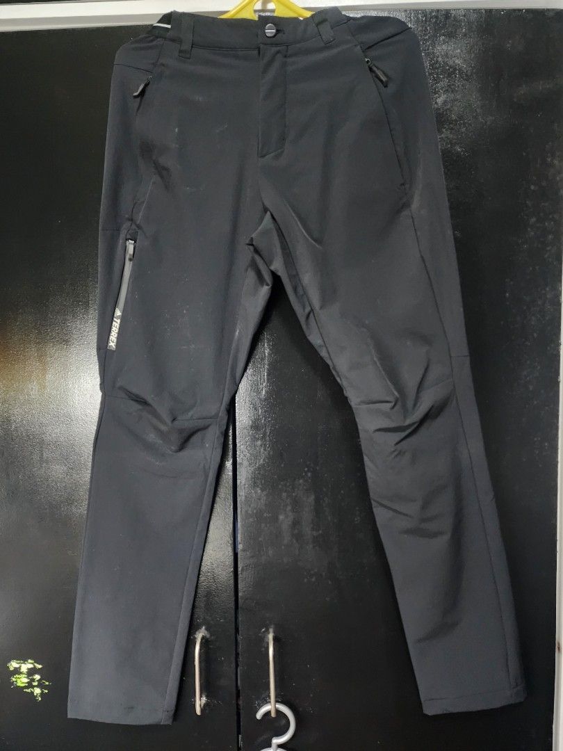 Adidas Terrex Multi Essentials Stretch Black Outdoor Hiking Pants (Category: Other Bottoms) located in Paranaque City. Submitted by bluegreen689 (Listing ID 1460458050, Image 1). Description: - Black Adidas Terrex pants - Size: Small - Ideal for hiking and outdoor activities - Zippered pockets for secure storage - condition: 9/10 used once only rfs: decluttering. doesn't fit anymore.
