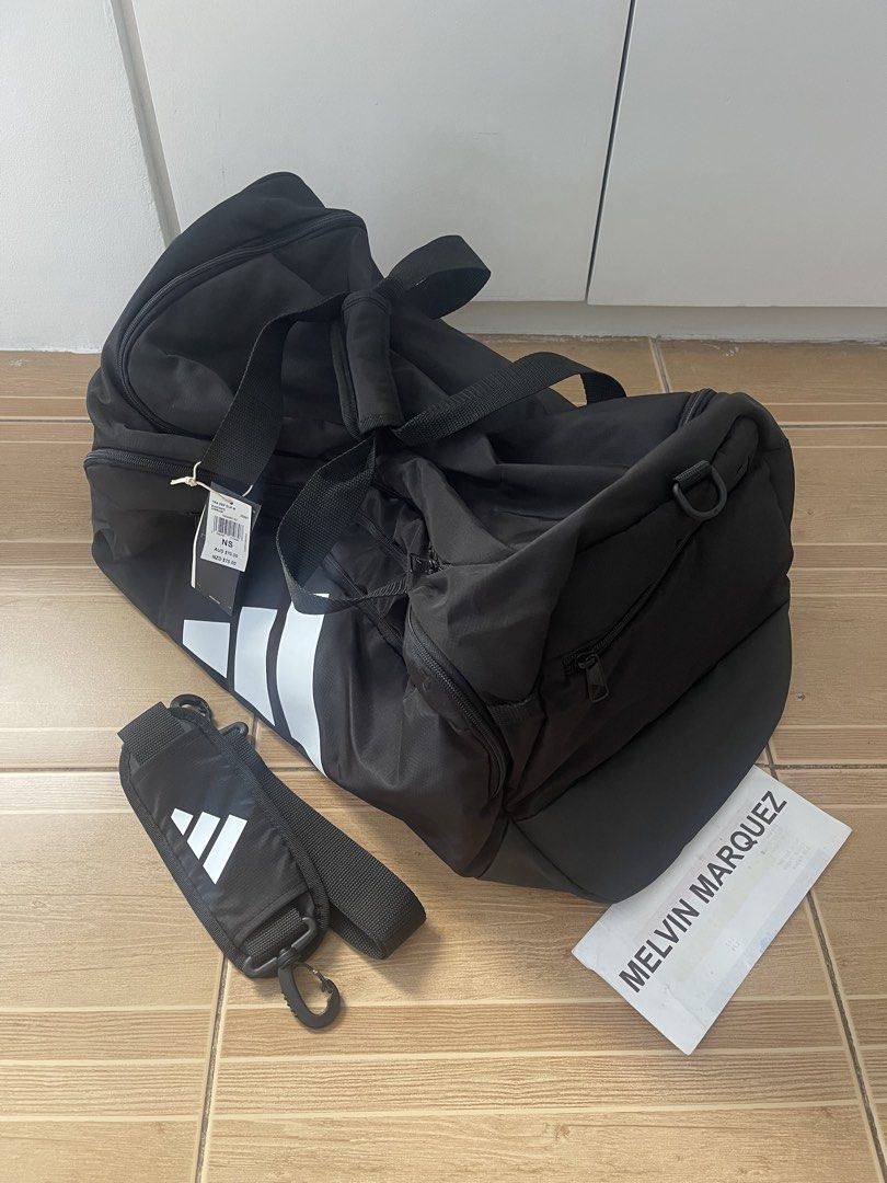 Adidas Training Defender Duffle Bag Medium (Category: Sling Bags) located in Paranaque City. Submitted by melvinmarquez (Listing ID 1460333788, Image 3). Description: Adidas Duffel Bag Brand New Pickup at Mon El Subdivision gate in front of Sm Bf Paranaque .