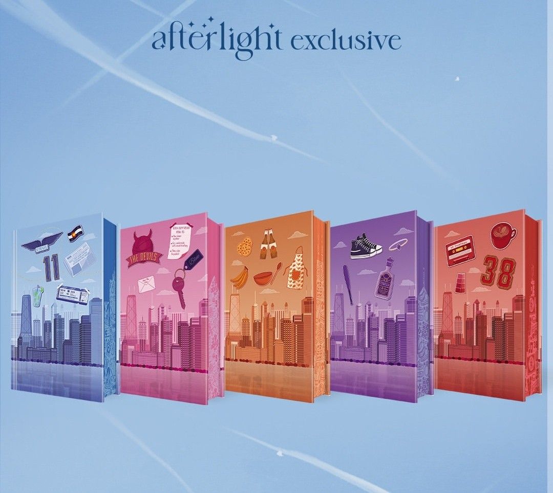 Afterlight Exclusive Liz Tomforde Book Set (Category: Storybooks) located in Baguio. Submitted by selover1492 (Listing ID 1460459867, Image 3). Description: Rare Afterlight Exclusive Liz Tomforde hardcover set! Includes 'Mile High', 'The Right Move', 'Caught Up', 'Play Along', and 'Rewind It Back'. Perfect for fans!.