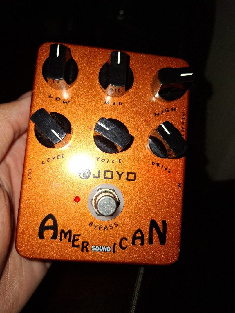 AMERICAN JOYO PEDAL (Category: Musical Instruments) located in Makati City. Submitted by jyles_stash (Listing ID 1460418546, Image 1). Description: American joyo pedal rfs: di masyado nagagamit because I have my multi effects I can do meetup near bgc area around mistukoshi or uptown Inclusions: - Box - Pedal.