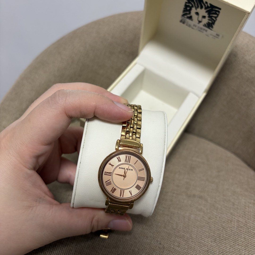 Anne klein rose gold watch (Category: Women's Watches) located in San Carlos. Submitted by marj.mco (Listing ID 1460438044, Image 3). Description: US bought Preloved With scratches (check photos) 100% original.