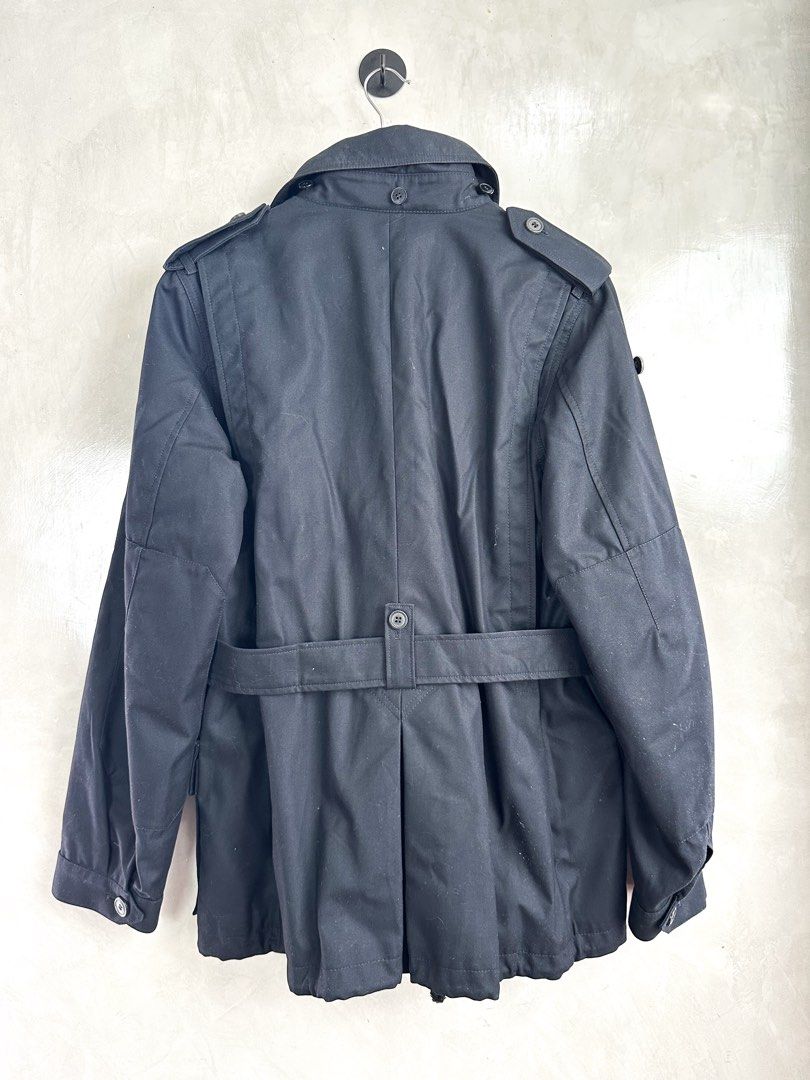 A.P.C Fitted Safari Jacket Detachable Hood (Category: Coats, Jackets and Outerwear) located in Cavite. Submitted by second_story_ph (Listing ID 1460408331, Image 3). Description: A.P.C Fitted Safari Jacket Detachable Hood made from high-quality organic cotton gabardine. Size: Small Dimension: 20.5” Width / 29” Length / 17” Shoulder / 25.5” Sleeve Condition: Excellent 100% Authentic and full inspected. Photos show the exact item you will receive..