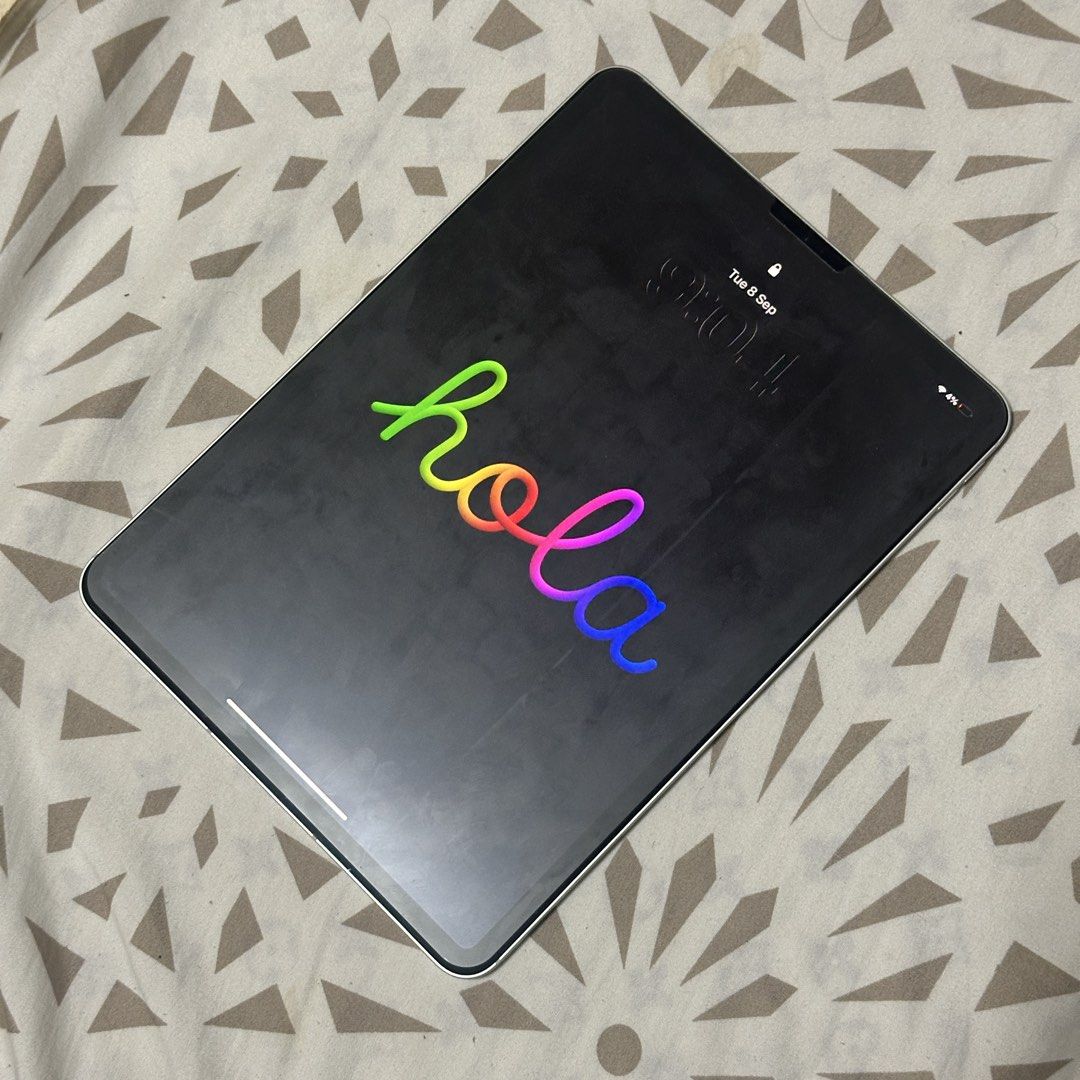 APPLE IPAD PRO 11” 3RD GEN (M1) SPACE GREY - 128 GB WiFi + Cellular (Category: Laptops & Notebooks) located in Manila. Submitted by bwicolls (Listing ID 1460310338, Image 2). Description: - Used sparringly - No scratches/dents - Screen protector installed - No apple pencil, case, original charger/cable, and box. Will entertain serious buyer only, can provide more information and picture. Open to negotiate.