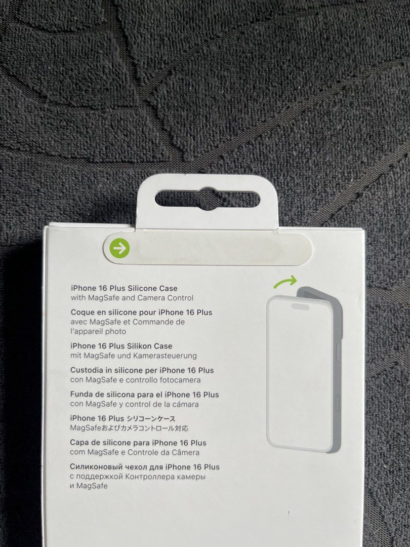 Apple iPhone 16 Plus Silicone Case with MagSafe (Category: Cases & Sleeves) located in Manila. Submitted by victordlcrz (Listing ID 1460429280, Image 3). Description: Color: Tangerine - Original - Sealed - Old stock.
