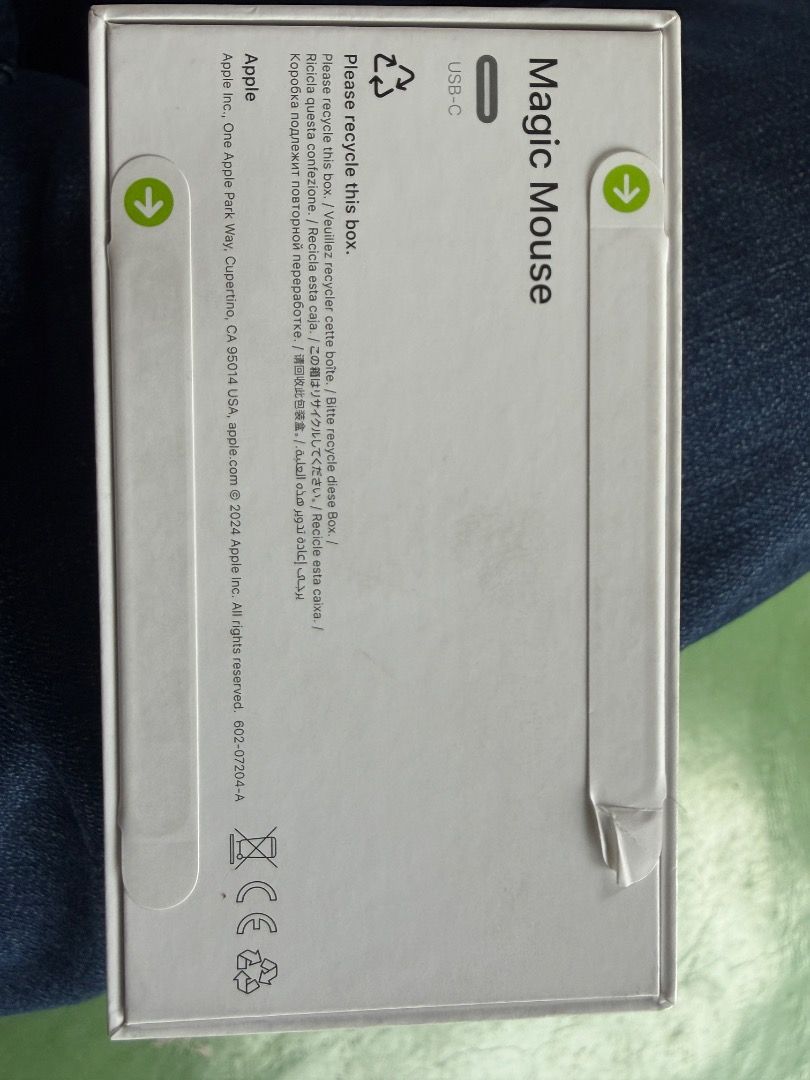 Apple Magic Mouse USB-C (Category: Mouse & Mousepads) located in Pasay City. Submitted by bs_flatline (Listing ID 1460308022, Image 2). Description: - Apple Magic Mouse - USB-C model - Includes original box Brand new Purchased together with macbook.