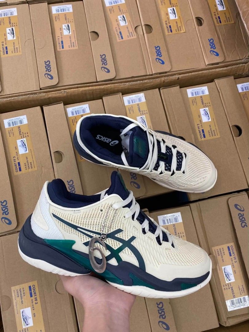 Asics Court FF3 Cream Jasper (Category: Sneakers) located in Manila. Submitted by soledout_kicks (Listing ID 1460383412, Image 1). Description: ASICS COURT FF3 Available Sizes: 👣 36 | 37 | 38 | 39 | 40 2900 only! 📸 Actual photos posted 📦 Ready stock available ✅ Wholesale & Bulk Orders Welcome (FB Group) ✅ Same-Day Delivery Available (Lalamove) ✅ Nationwide Shipping Available 📩 Message SOLED OUT KICKS for size availability, and inquiries. Foll