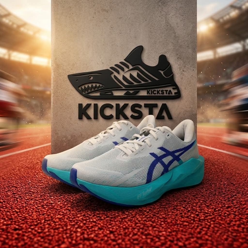 ASICS FF Turbo Running Shoes BlUE (Category: Sneakers) located in Manila. Submitted by braveocean.bf234c (Listing ID 1460395370, Image 3). Description: [NEW ARRIVAL] 🔥Asics Novablast 6 1011C243 101 Energey Aqua🔥 SIZES AVAILABLE : 🚹 9/10/11/12.5 Men 💰 Our Price : 8,495 (BELOW SRP) 💯Every item we sell is 100% Legit, Original and Authentic ✨ Available at KICKSTA QC 📍 Location: 25 Dapitan St. cor Iriga, Quezon City 🕚 Store Hours: Monday to Sun
