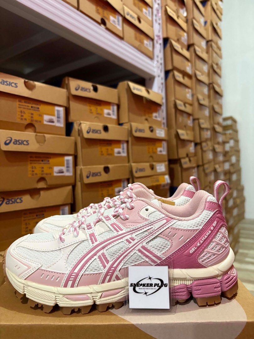 Asics Gel Kahana 8 "Ginger Peach" (Category: Sneakers) located in Quezon City. Submitted by snkrplg4heat (Listing ID 1460313644, Image 1). Description: 🔥Gel Kahana 8 "Ginger Peach" (1203B183-200)🔥 WOMENS SIZE AVAILABLE (Payment first policy to avoid cancellation.) 💵 Bank Transfer 🛵 LBC/Same day delivery 📍 Quezon City ❌No return / No exchange 📸 Colors may be different due to lighting. *Price may change without prior notice, please send us a 
