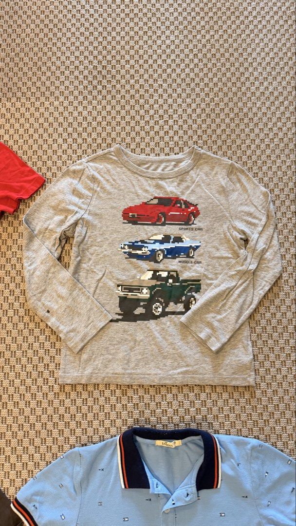Assorted Branded Boys Shirts (5-6 years) (Category: Babies & Kids Fashion) located in Quezon City. Submitted by closetcleanupfairy (Listing ID 1460320083, Image 3). Description: Last price posted :).