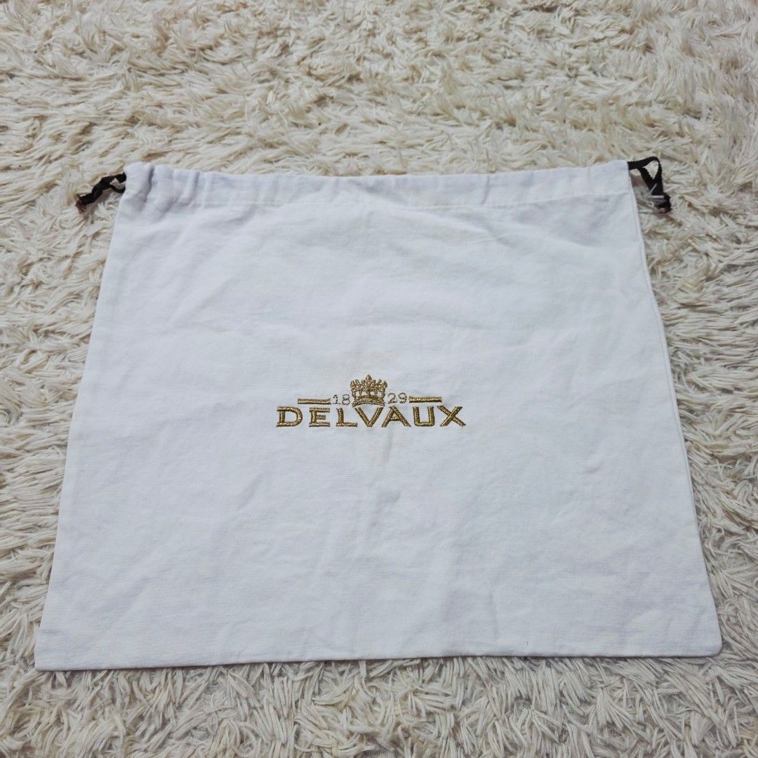 Authentic Delvaux 12.5x14 inches (Category: Purses & Pouches) located in Manila. Submitted by jfluxury.co (Listing ID 1460500836, Image 2). Description: excellent condition like new no flaws bought in Japan 🇯🇵 💯% Authentic. 😊 Money back guarantee. 😊 Clean and ready to use na.