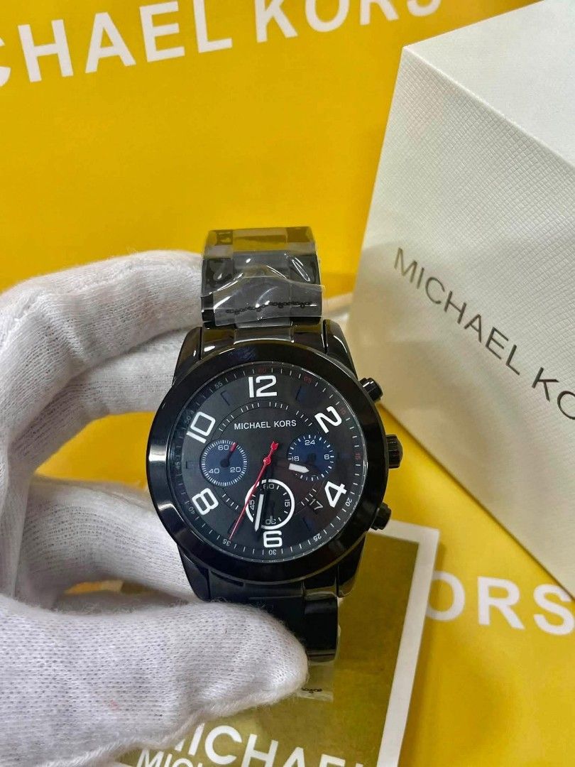 💯Authentic MK Watch for Men 🇺🇲🇺🇸 (Category: Men's Watches) located in Manila. Submitted by miunicahija06 (Listing ID 1460309994, Image 2). Description: Buy with confidence!!!🌞 🇺🇸💯authentic from US 🇺🇸 ✔️complete inclusions ✔️with warranty ✔️pawnable watch ✔️can bring to any watch center for authenticity check ⌚Money back if proven fake⌚ 🌤️RESELLERS ARE WELCOME🙋 DISCLAIMER: miunicahija06 is not affiliated with any of the brands posted 