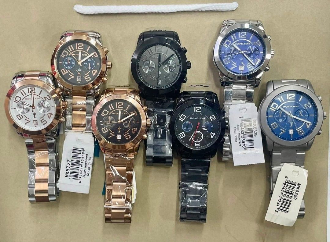 💯Authentic MK Watch for Men 🇺🇲🇺🇸 (Category: Men's Watches) located in Manila. Submitted by miunicahija06 (Listing ID 1460309994, Image 3). Description: Buy with confidence!!!🌞 🇺🇸💯authentic from US 🇺🇸 ✔️complete inclusions ✔️with warranty ✔️pawnable watch ✔️can bring to any watch center for authenticity check ⌚Money back if proven fake⌚ 🌤️RESELLERS ARE WELCOME🙋 DISCLAIMER: miunicahija06 is not affiliated with any of the brands posted 