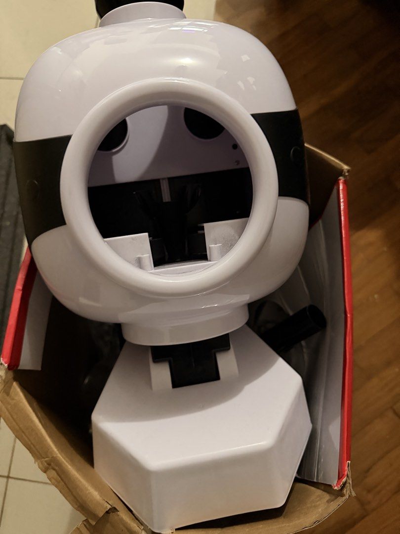 Badminton Automatic Feeder Machine (Category: Racket and Ball Sports) located in Makati City. Submitted by kiminonawa827 (Listing ID 1460410015, Image 2). Description: Automatic serve machine white color. Practically brand-new. Used once indoors, never got to use it on court. Bought for ₱3,000. Selling for ₱1,800 only. Happy to provide more photos upon request..