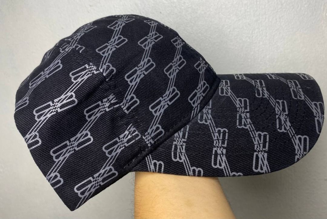 BALENCIAGA BARBED WIRE BB MONOGRAM BASEBALL CAP (Category: Caps & Hats) located in Manila. Submitted by ztfirtfritz (Listing ID 1460318382, Image 3). Description: BALENCIAGA BARBED WIRE BB MONOGRAM BASEBALL CAP ONE SIZE FITS ALL VELCRO STRAP EXCELLENT 450 + SF.